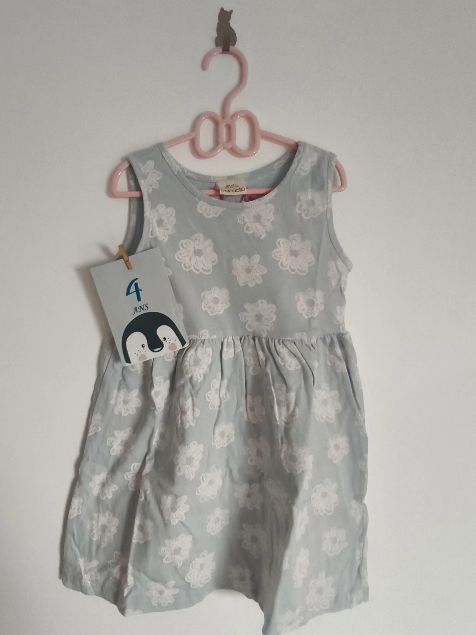 Robe légère été fille (4 ans)